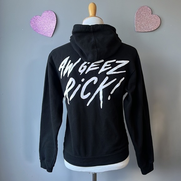 Hot Topic- Rick and Morty Hoodie XS - Picture 1 of 3